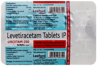 Lircetam 250 Tablet 10